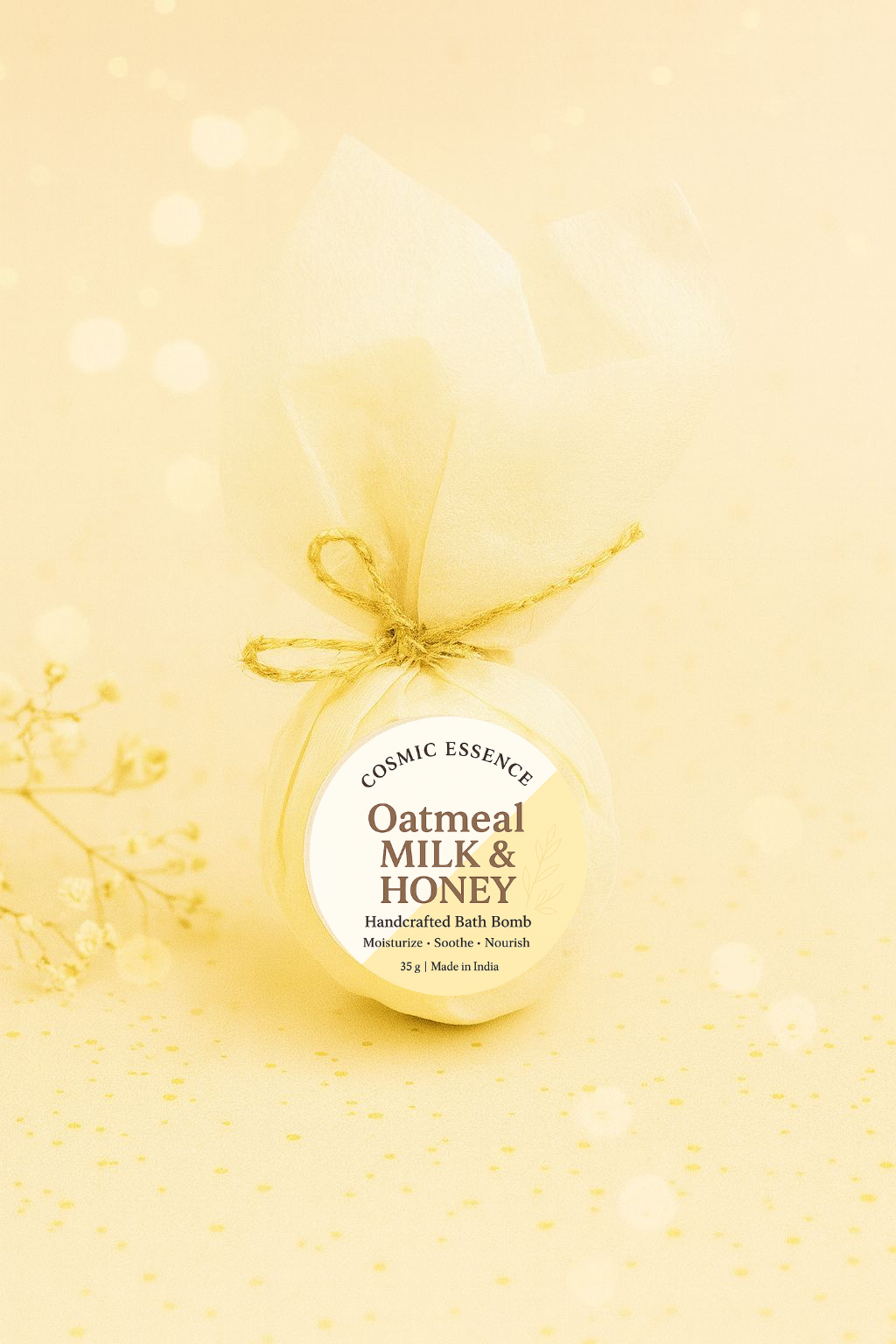 Oatmeal, Milk & Honey Bath Bomb